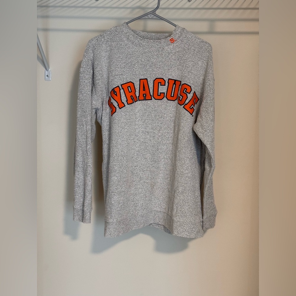 PINK Victoria's Secret Gray Knit Top